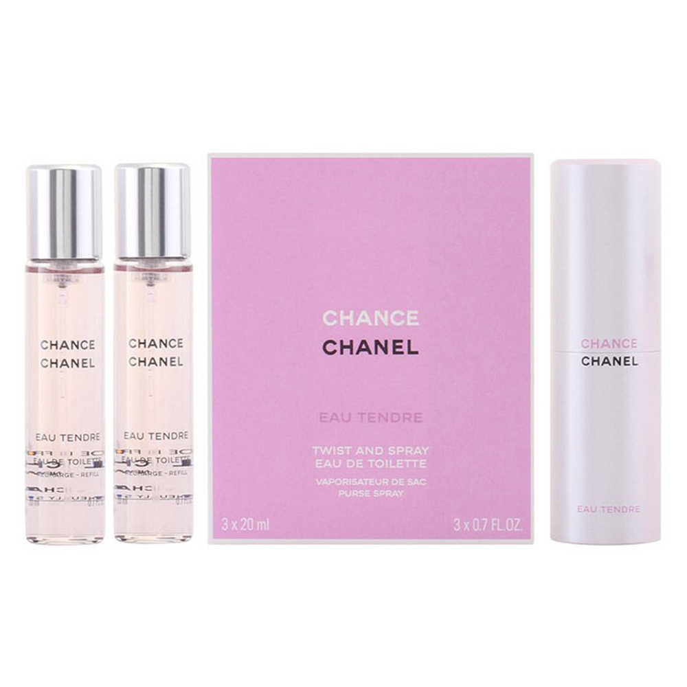 Gift Set : Chanel Chance Eau Tendre Twist and Spray